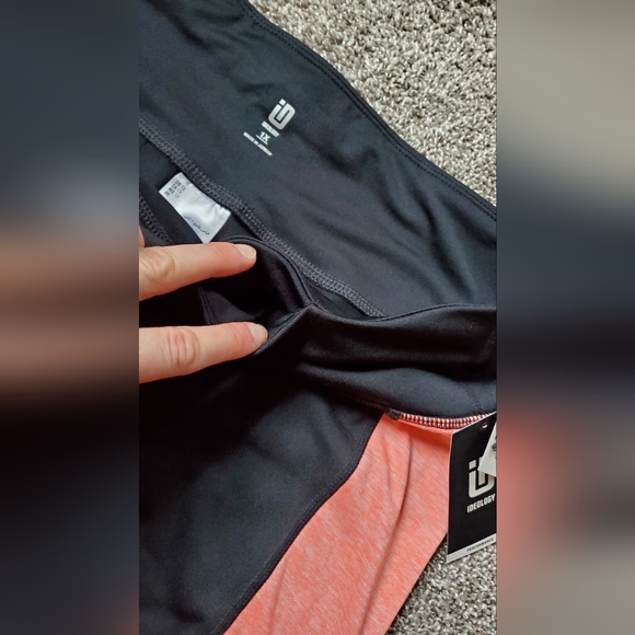 Ideology Women's Essentials Colorblocked Cropped Leggings for Macys NWT - Picture 7 of 9